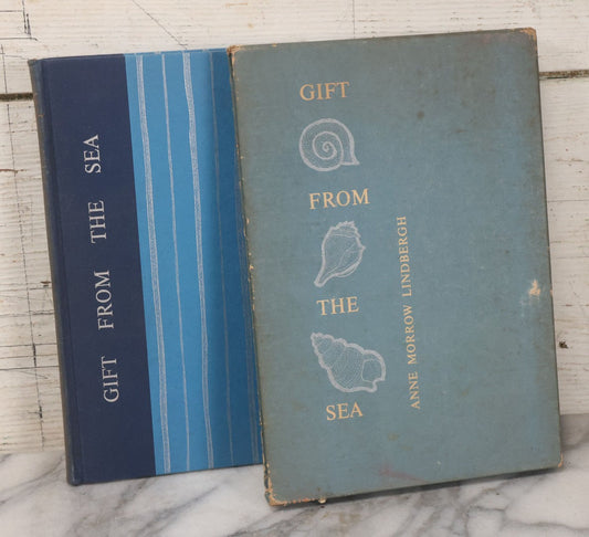 Lot 156 - "Gift From The Sea" Vintage Folio Edition Book By Anne Morrow Lindbergh, With Special Edition Illustrations By George W. Thompson, Pantheon Books, Inc., Publishers, New York, 1955