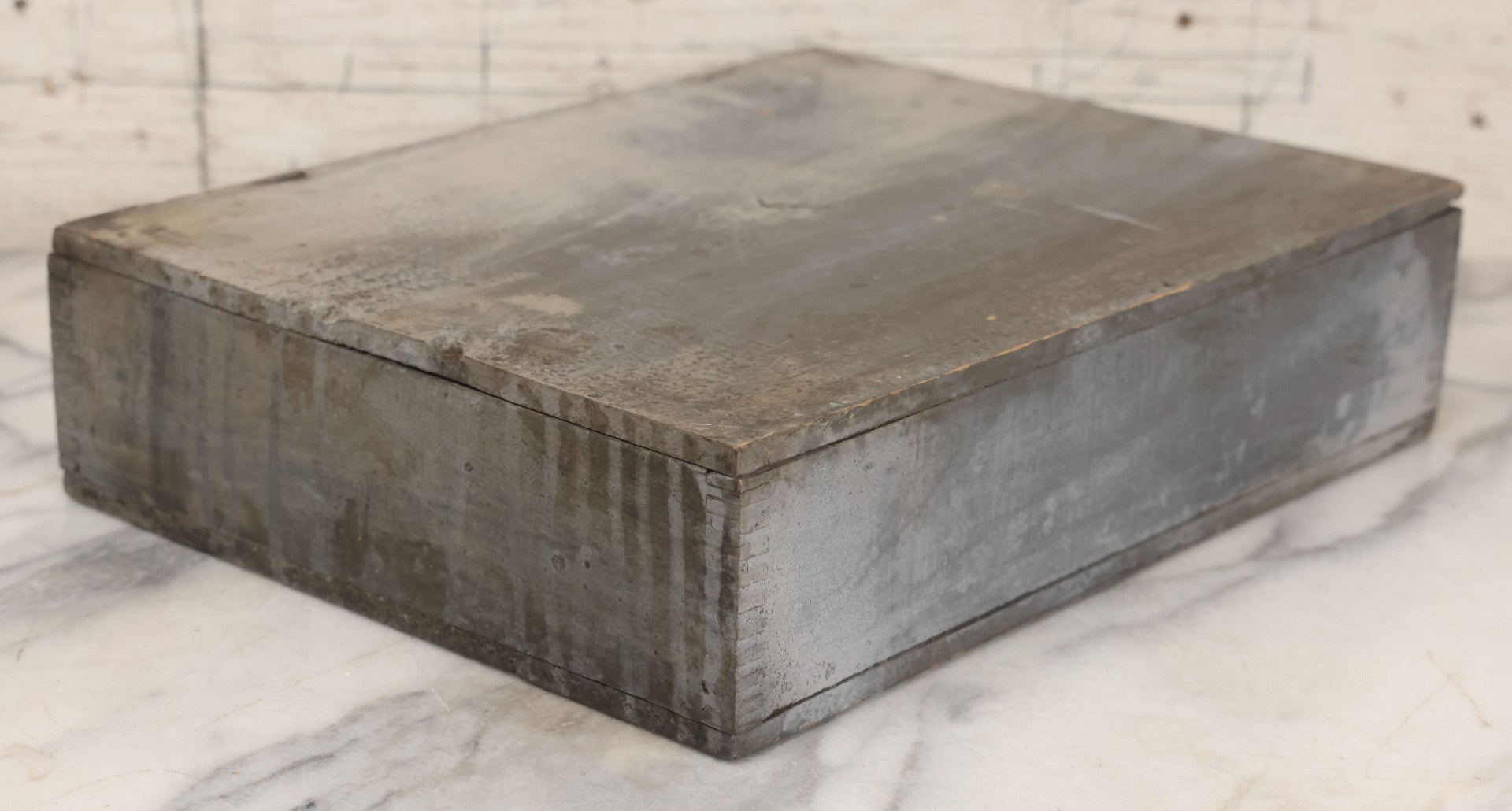 Lot 007 - Antique Wooden Advertising Display Box With Lithographed Interior Label For Lemberger's Blacking, American Oil Paste, Manufactured By The Weikel & Smith Spice Co., Philadelphia, With Eagle Motif