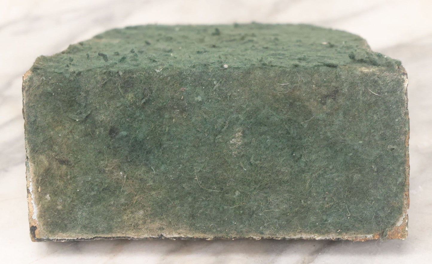 Lot 017 - Pair Of Antique Art And Crafts Art Nouveau Plaster Bookends With Leaf Design, Patinated Bronze Paint And Felt Bottom And Backing 