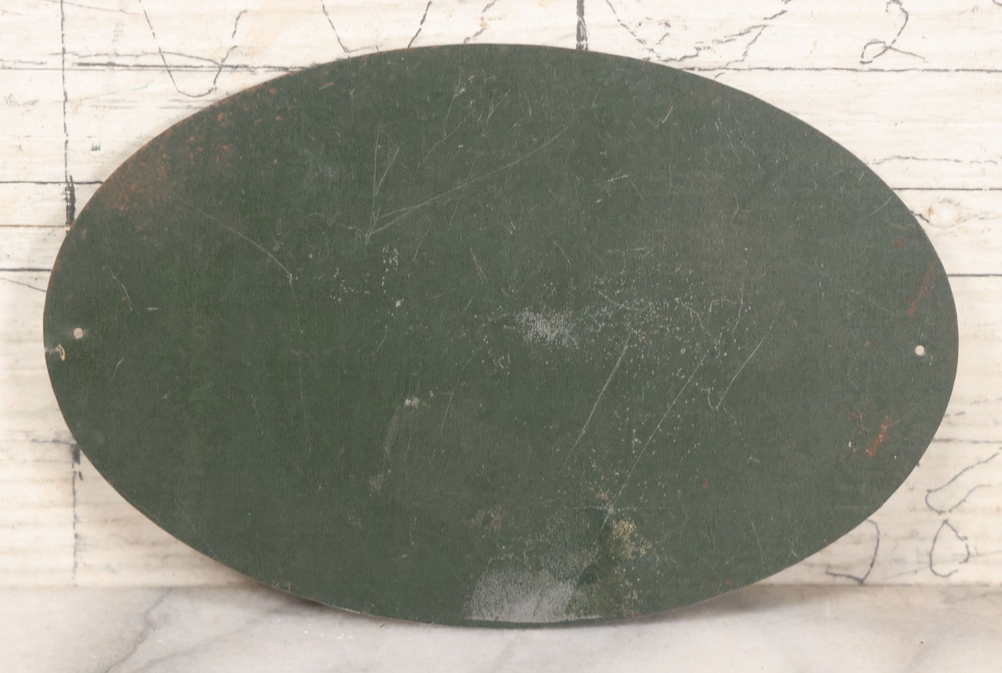 Lot 024 - Vintage "Hoover For President" Election Memorabilia Lithographed Tin Tacker Sign, Circa 1928, 5-5/8" x 3-5/8"