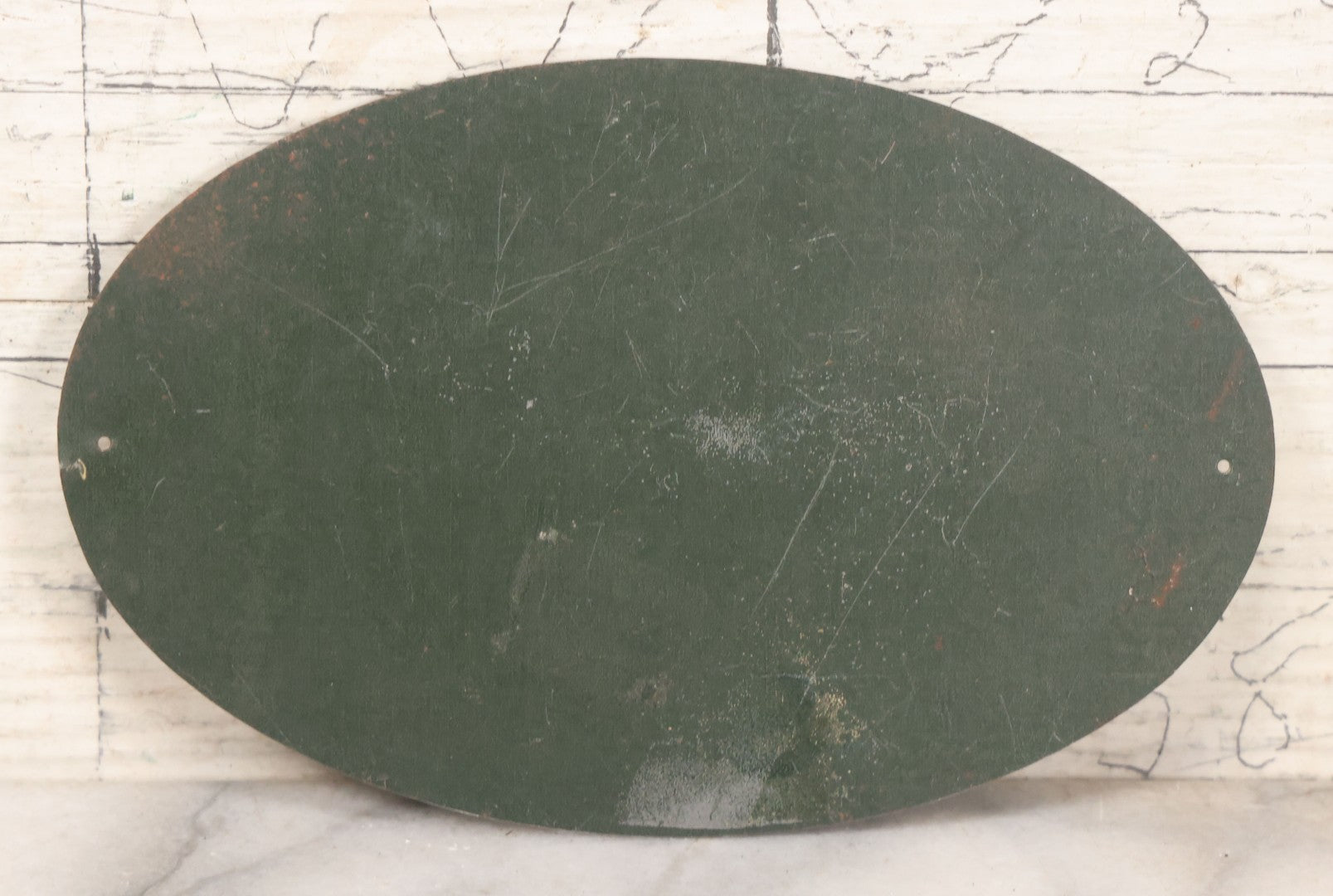 Lot 024 - Vintage "Hoover For President" Election Memorabilia Lithographed Tin Tacker Sign, Circa 1928, 5-5/8" x 3-5/8"