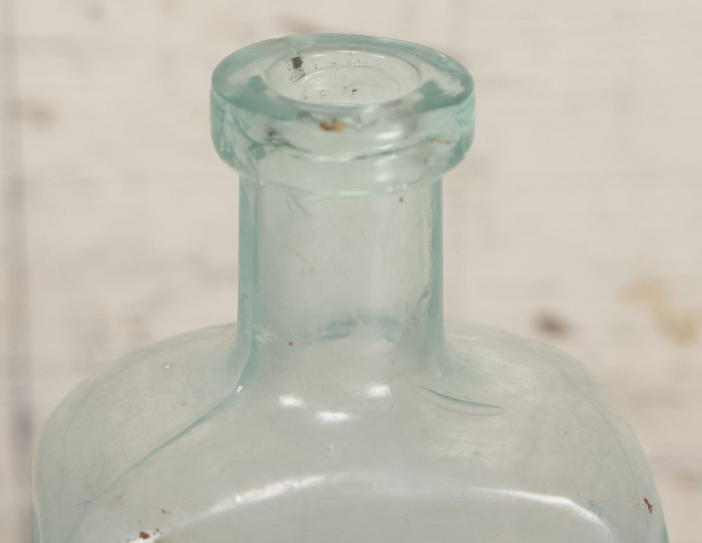 Lot 033 - Antique Stewart D. Howe's Arabian Tonic Blood Purifier Patent Medicine Apothecary Glass Bottle, New York, With Embossed Lettering, 9-3/8" Height