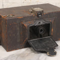 Lot 043 - Antique No. 4 Panoram-Kodak Model B Panoramic Film Camera, Manufactured By Eastman Kodak Co., Rochester, New York, Note Tear In Soft Leather Bellows, For Display Or Restoration, Circa 1902