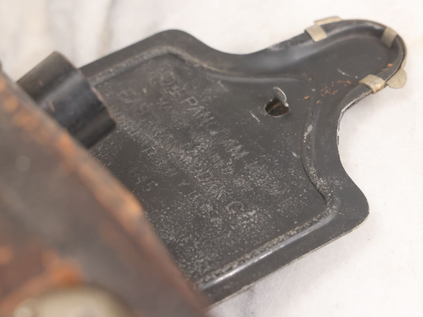 Lot 043 - Antique No. 4 Panoram-Kodak Model B Panoramic Film Camera, Manufactured By Eastman Kodak Co., Rochester, New York, Note Tear In Soft Leather Bellows, For Display Or Restoration, Circa 1902