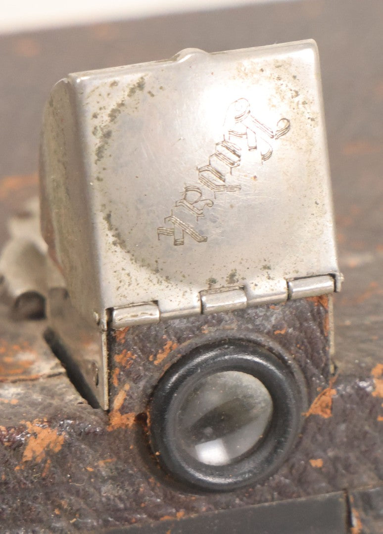 Lot 043 - Antique No. 4 Panoram-Kodak Model B Panoramic Film Camera, Manufactured By Eastman Kodak Co., Rochester, New York, Note Tear In Soft Leather Bellows, For Display Or Restoration, Circa 1902