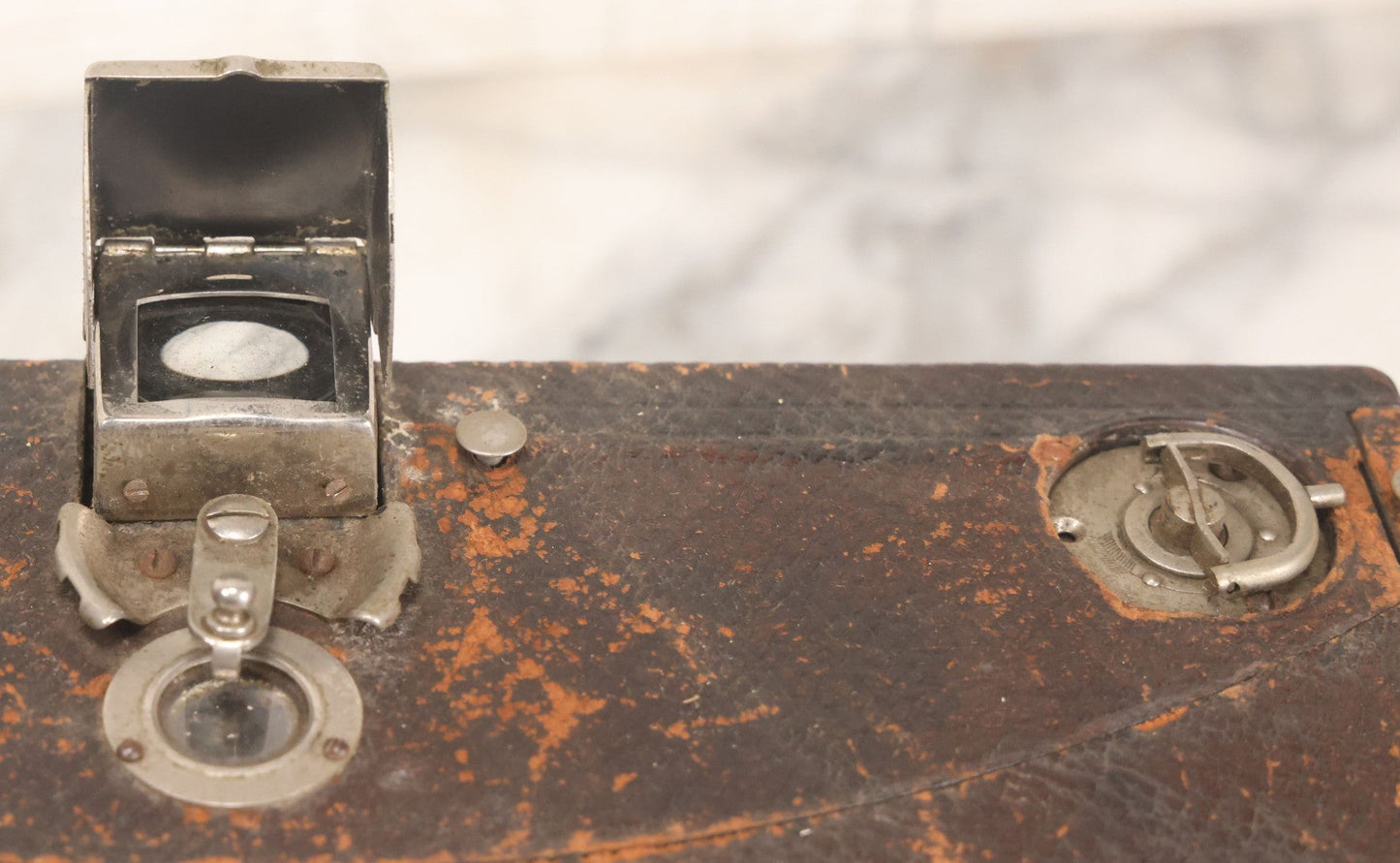 Lot 043 - Antique No. 4 Panoram-Kodak Model B Panoramic Film Camera, Manufactured By Eastman Kodak Co., Rochester, New York, Note Tear In Soft Leather Bellows, For Display Or Restoration, Circa 1902