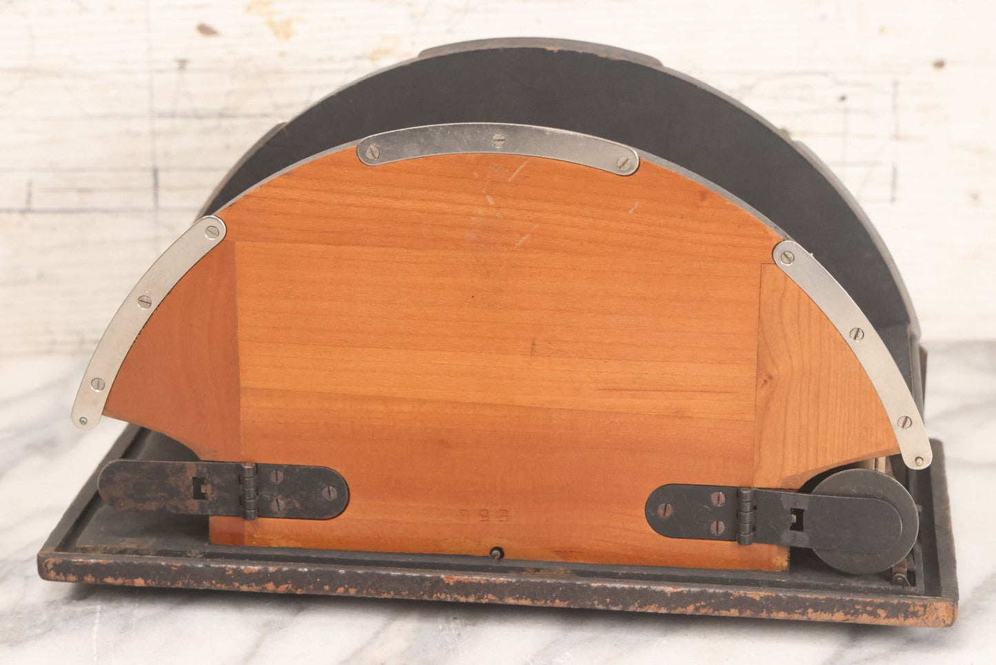 Lot 043 - Antique No. 4 Panoram-Kodak Model B Panoramic Film Camera, Manufactured By Eastman Kodak Co., Rochester, New York, Note Tear In Soft Leather Bellows, For Display Or Restoration, Circa 1902