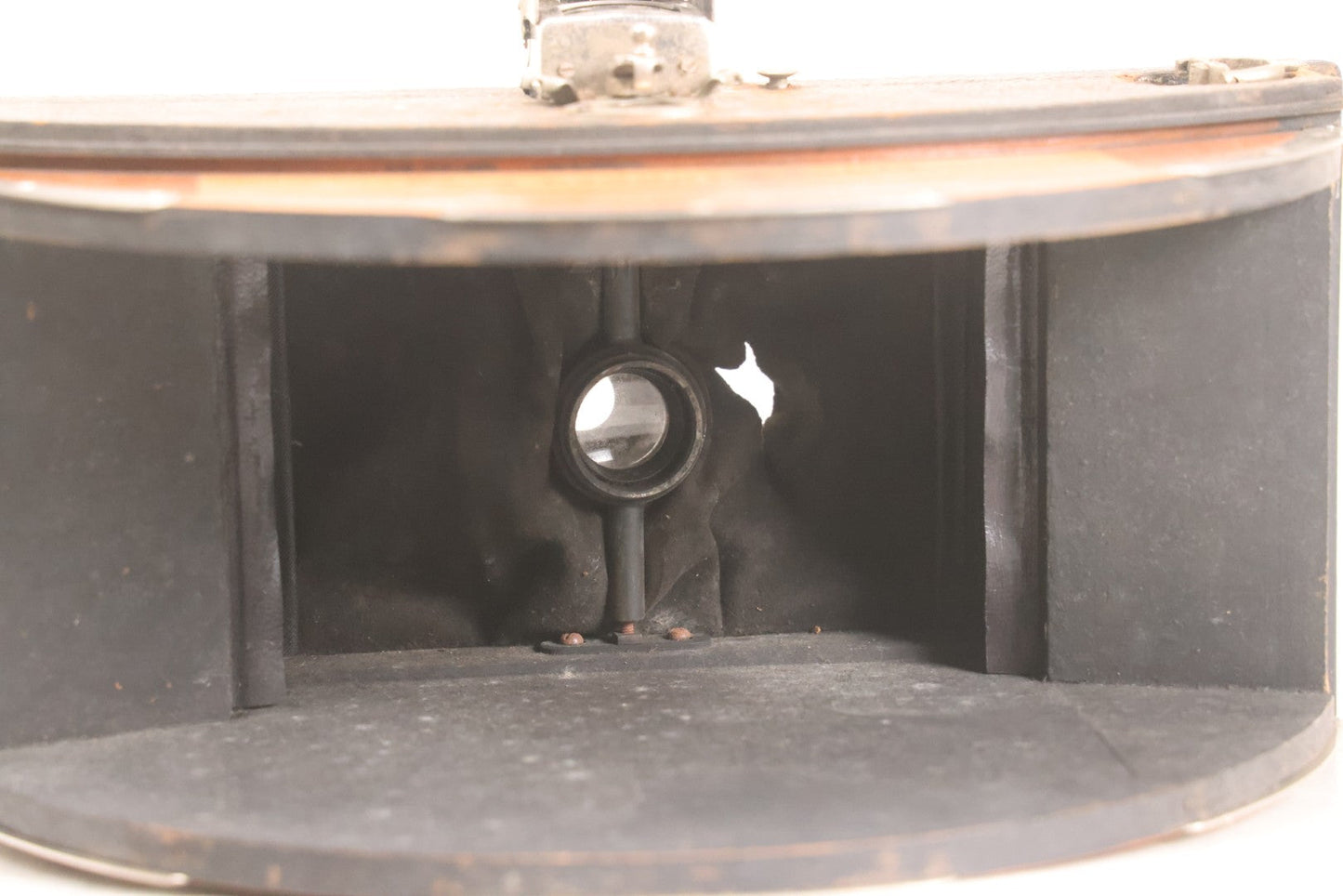 Lot 043 - Antique No. 4 Panoram-Kodak Model B Panoramic Film Camera, Manufactured By Eastman Kodak Co., Rochester, New York, Note Tear In Soft Leather Bellows, For Display Or Restoration, Circa 1902