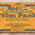 Lot 045 - Vintage New Old Stock N.O.S. Kodak Verichrome Film Pack No. V522, Twelve Exposures, New In Box, N.I.B., Manufactured By Eastman Kodak Company, Rochester, New York, Expiration Date July 1943