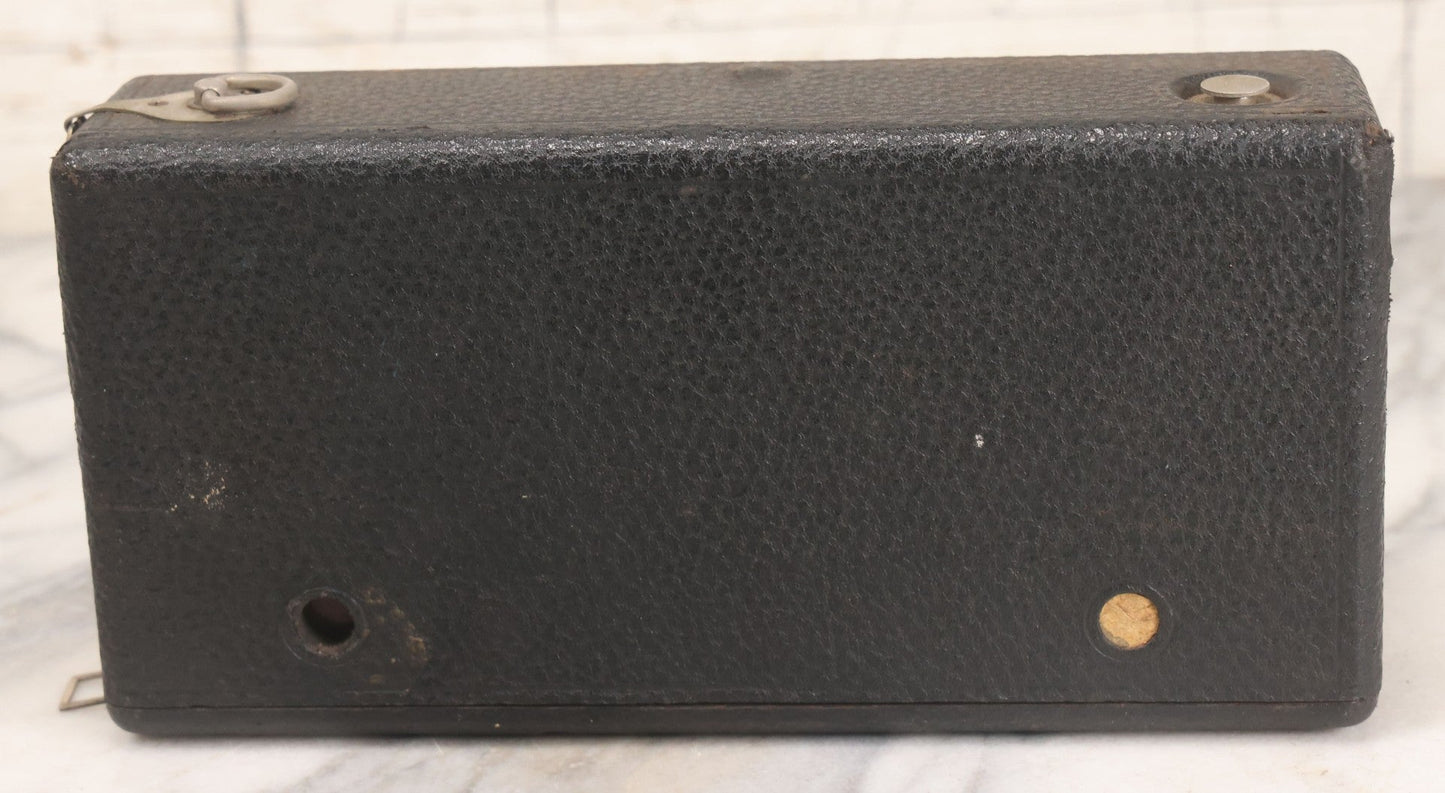 Lot 046 - Antique Ansco No. 3A Folding Buster Brown Model A Folding Camera With Lens By Wollensak Optical Co., Rochester, New York, Circa 1915