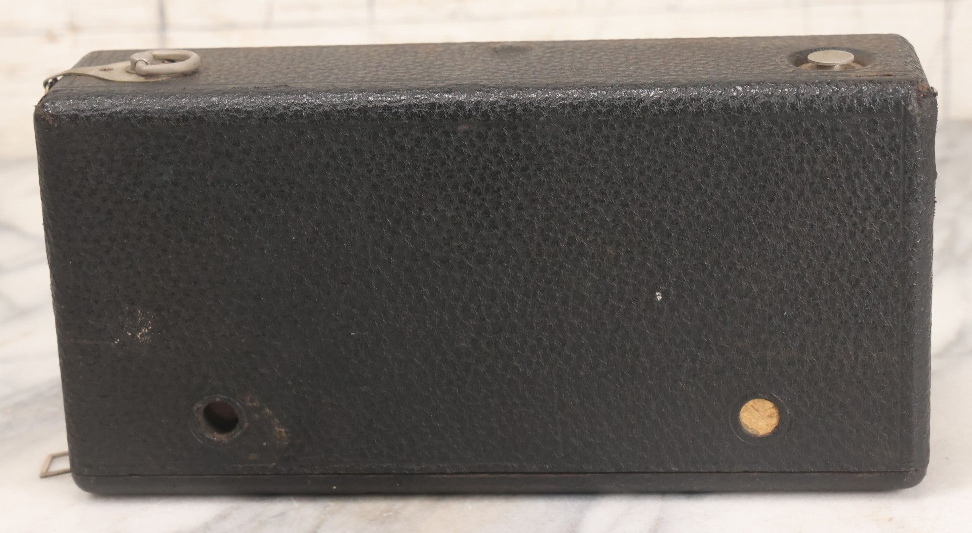 Lot 046 - Antique Ansco No. 3A Folding Buster Brown Model A Folding Camera With Lens By Wollensak Optical Co., Rochester, New York, Circa 1915