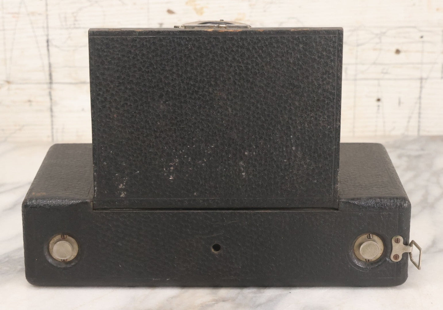 Lot 046 - Antique Ansco No. 3A Folding Buster Brown Model A Folding Camera With Lens By Wollensak Optical Co., Rochester, New York, Circa 1915