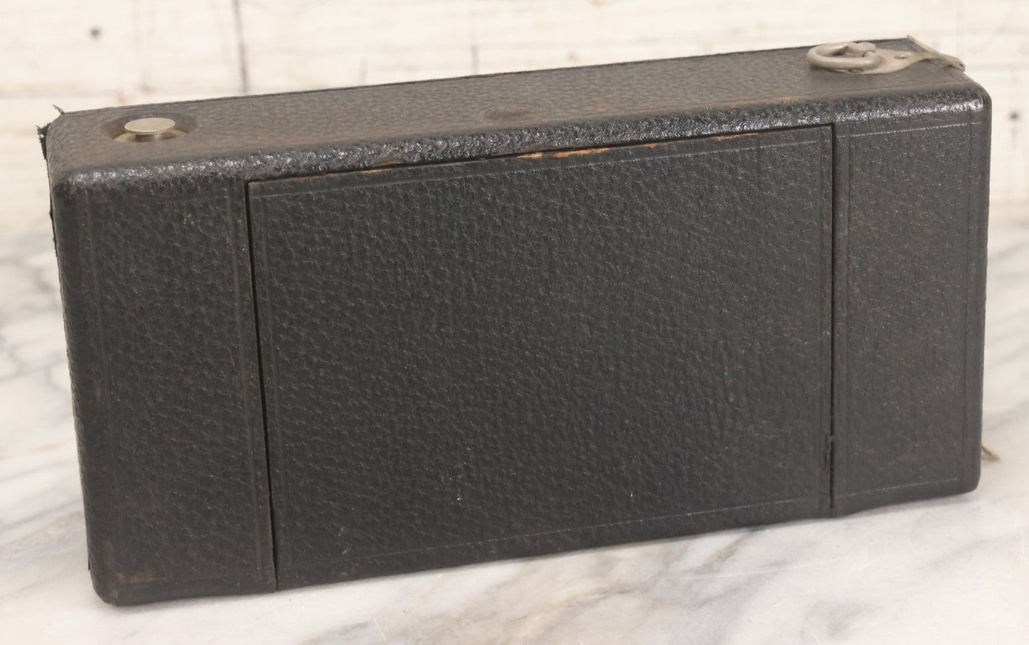 Lot 046 - Antique Ansco No. 3A Folding Buster Brown Model A Folding Camera With Lens By Wollensak Optical Co., Rochester, New York, Circa 1915