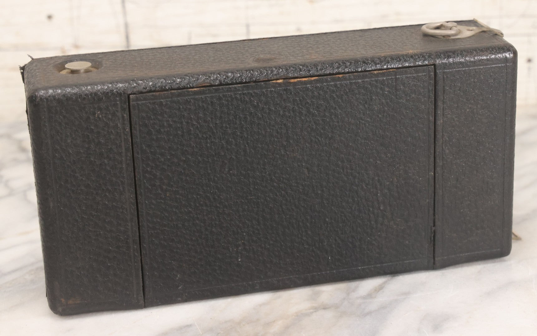 Lot 046 - Antique Ansco No. 3A Folding Buster Brown Model A Folding Camera With Lens By Wollensak Optical Co., Rochester, New York, Circa 1915