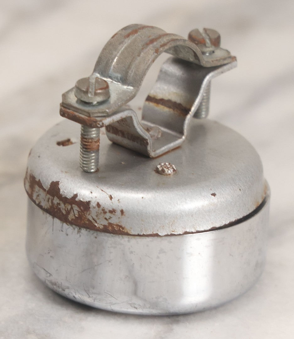 Lot 055 - Vintage Mickey Mouse Magician Chrome Bicycle Bell With Handlebar Clamp, Copyright Walt Disney Productions, Made In Germany, Ringer Functions