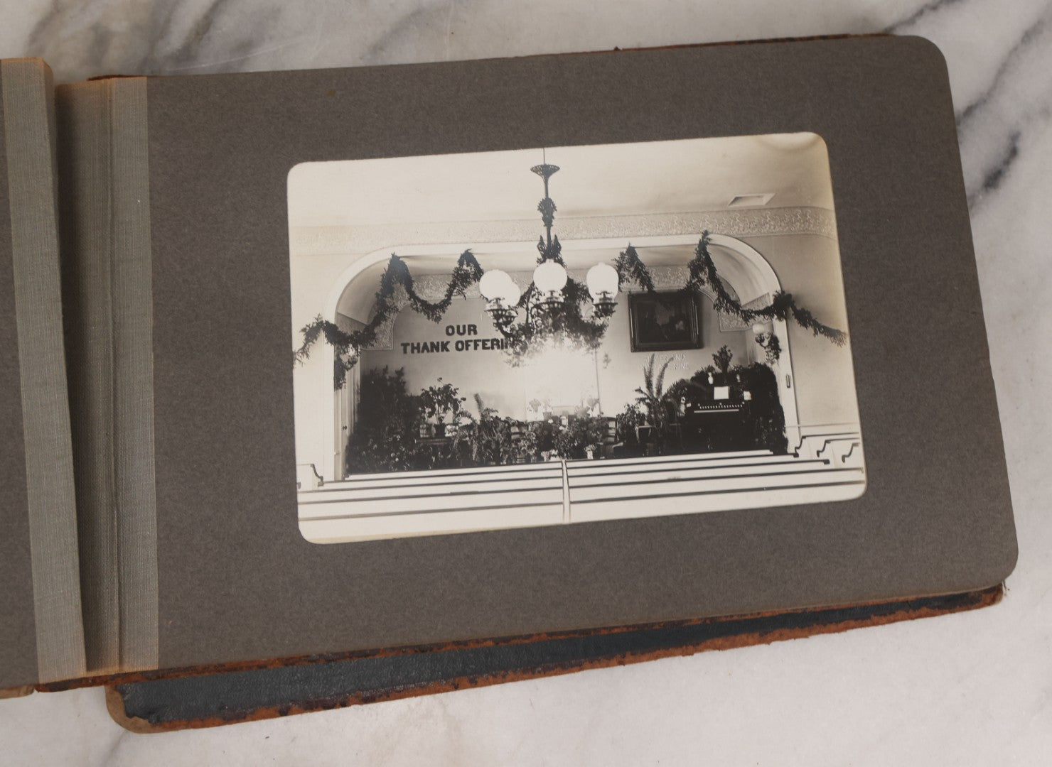 Lot 063 - Antique Snapshot Photo Album With 24 Photographs Of Turn Of The Century Coastal Towns And Farms With Group Photos Of Beach And Other Outings, Likely Maine, New England, Note Cover Detached