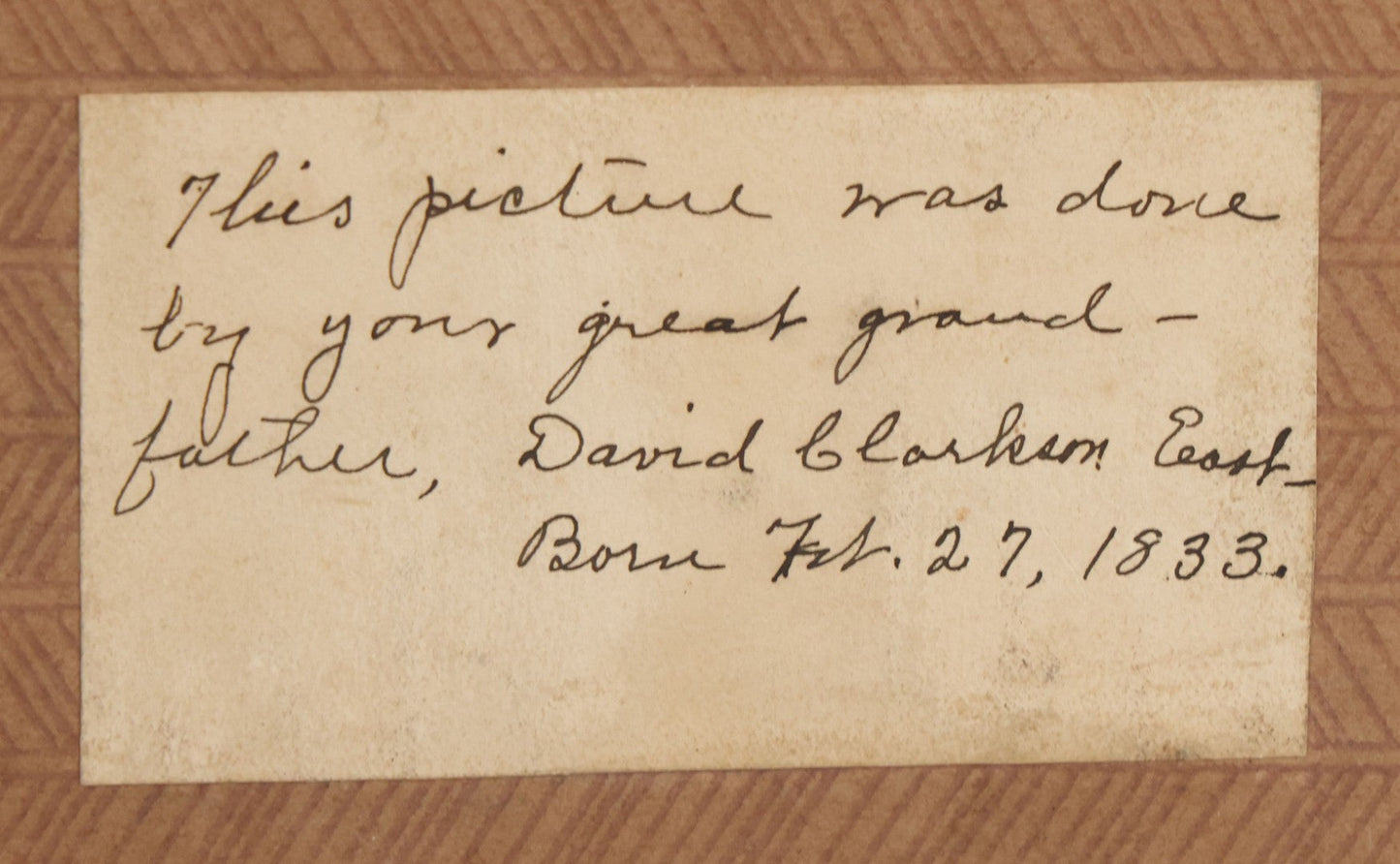 Lot 053 - Antique Hickory Buds Botanical Painting By David Clarkson East (Born Feb 27th, 1833), Painted On May 17th, 1873, In Frame With Provenance On Verso, 10-3/8" W x 8-3/8" H