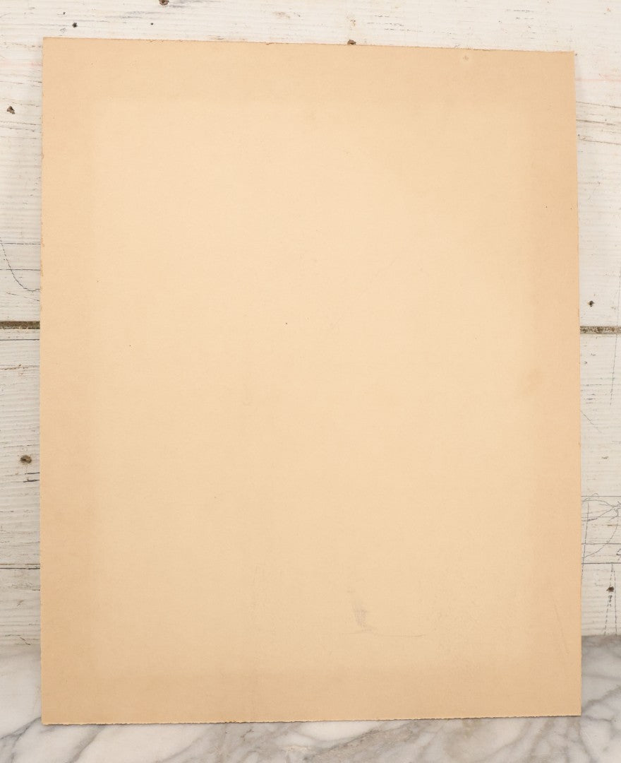 Lot 079 - Vintage Boarded Photograph Of Costume Designer Doris Clare Posing With Circus Clown Lou Jacobs, Both In Costume, In Front Of Circus Wagon