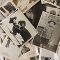 Lot 085 - Grouping Of 50+ Vintage Snapshot Photographs, Mostly Of Children At Play, Including Boy Dressed As Cowboy, Boy Dressed As Canadian Mountie Police Officer With Pistol, Children Skiing, Sledding, And More, Circa 1920s To 1960s