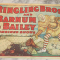 Lot 089 - Vintage Reproduction Ringling Bros And Barnum & Bailey Combined Shows Circus Poster, "The Greatest Show On Earth," With White-Faced Clown
