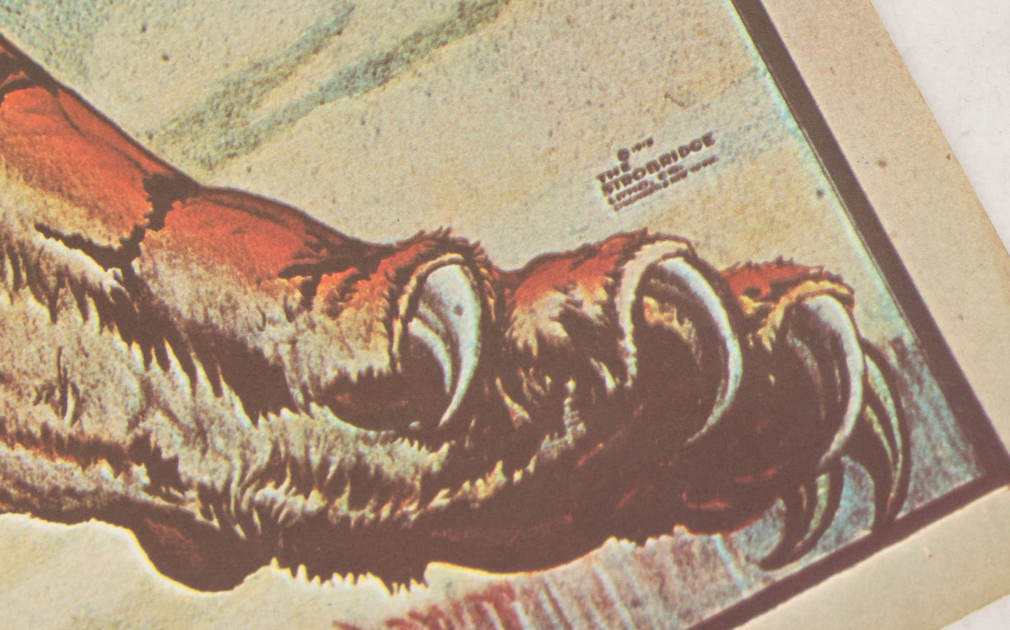 Lot 090 - Vintage Reproduction Ringling Bros And Barnum & Bailey Combined Shows Circus Poster, "The Greatest Show On Earth," With Lunging Tiger