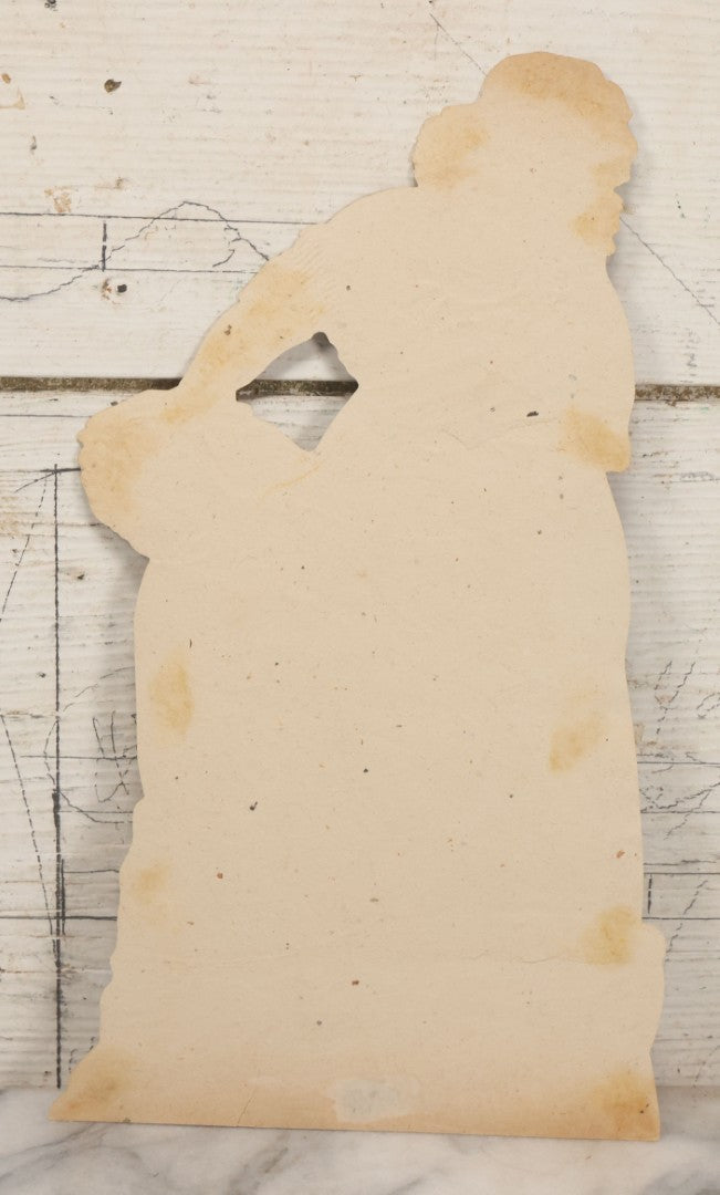 Lot 097 - Single Antique Lithograph Advertising Scrap For Pears' Soap, Featuring Old Woman Washing Child, "You Dirty Boy," Copyright A. & F. Pears