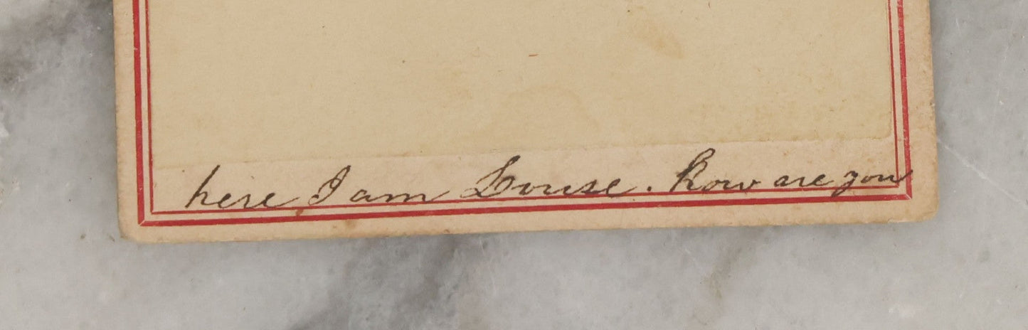 Lot 001 - Grouping Of Three Antique Photographs Including Tintype And Carte De Visite Of Civil War Union Soldier Joseph Rylands, 121st Regiment, Pennsylvania Infantry, Company B, And C.D.V. Of Wife Claire, With His Signature And Period Tax Stamps