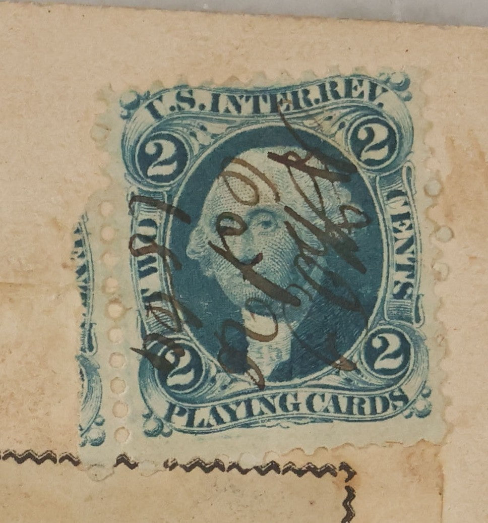 Lot 001 - Grouping Of Three Antique Photographs Including Tintype And Carte De Visite Of Civil War Union Soldier Joseph Rylands, 121st Regiment, Pennsylvania Infantry, Company B, And C.D.V. Of Wife Claire, With His Signature And Period Tax Stamps