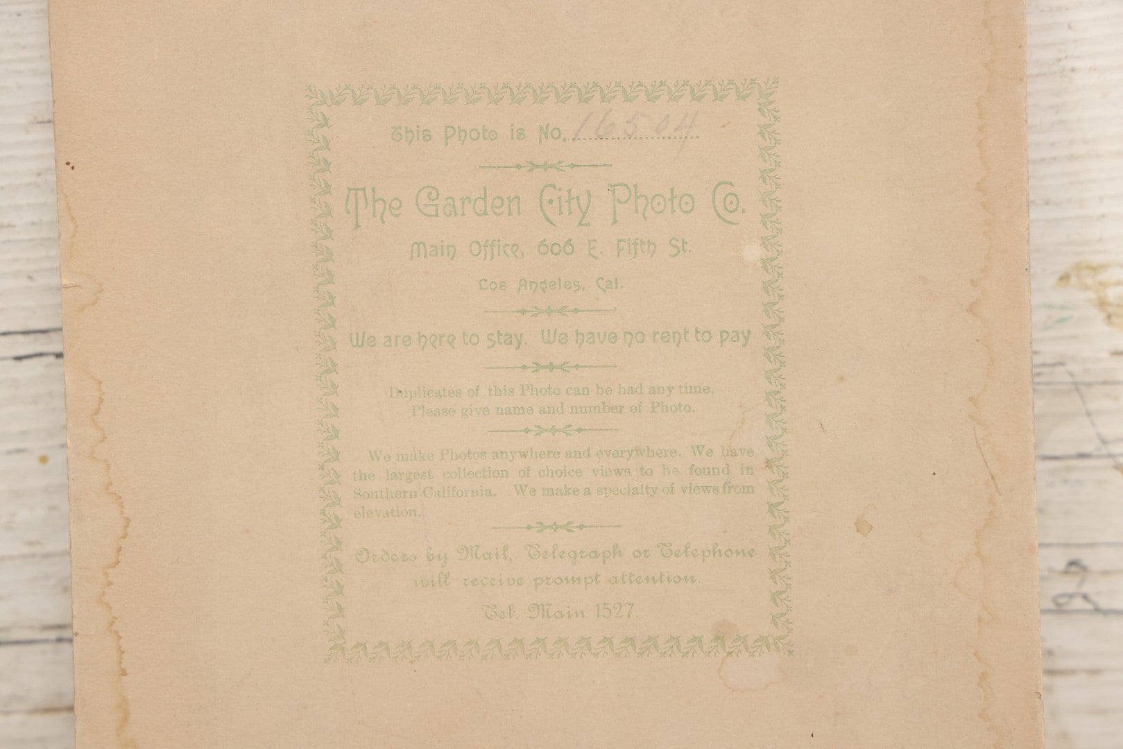 Lot 144 - Antique Boarded Photograph Of Two L.A. Cowgirls, Women Riding Horseback, Photographed By The Garden City Photo Co., Los Angeles, California, Photo No. 16504