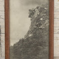 Lot 020 - Antique Photo Postcard In Frame Of The Old Man In The Mountain, White Mountains, New Hampshire, Published By W.R.M., Haverhill, Massachusetts, As Found, 3-7/8" x 5-3/4"