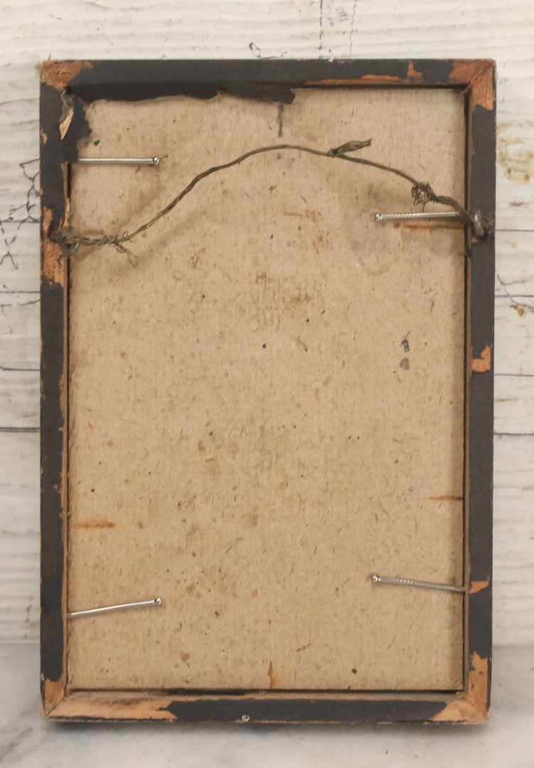 Lot 020 - Antique Photo Postcard In Frame Of The Old Man In The Mountain, White Mountains, New Hampshire, Published By W.R.M., Haverhill, Massachusetts, As Found, 3-7/8" x 5-3/4"