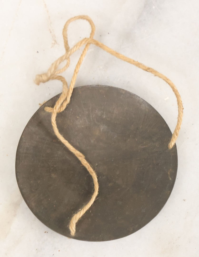 Lot 031 - Antique Gold And Silver Travel Balancing Hand Scale In Original Hand Carved Wooden Box With Paper Label Insert, Weight Tables, Missing Weights