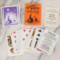 Lot 056 - Vintage Gypsy Witch Fortune Telling Playing Cards, Complete Deck Including 52 Cards, Jokers, Rule Card, Instructions, And Box, The United States Playing Card Company, Cincinnati Ohio, Made In U.S.A.