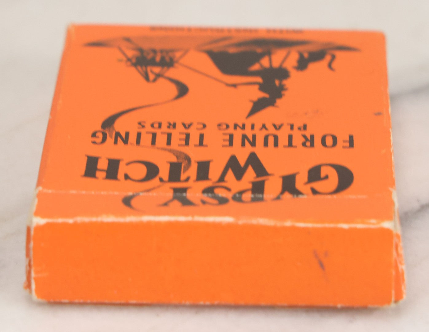 Lot 056 - Vintage Gypsy Witch Fortune Telling Playing Cards, Complete Deck Including 52 Cards, Jokers, Rule Card, Instructions, And Box, The United States Playing Card Company, Cincinnati Ohio, Made In U.S.A.