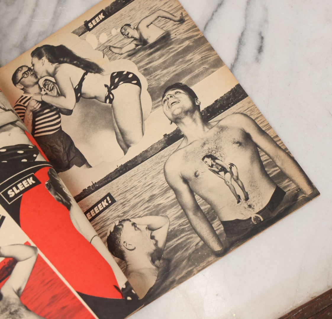 Lot 059 - Pair Of Vintage Pin Up Men's Magazines Including "Wink: A Whirl Of Girls" (June 1951) And "Beauty Parade: The World's Loveliest Girls" (November 1953)