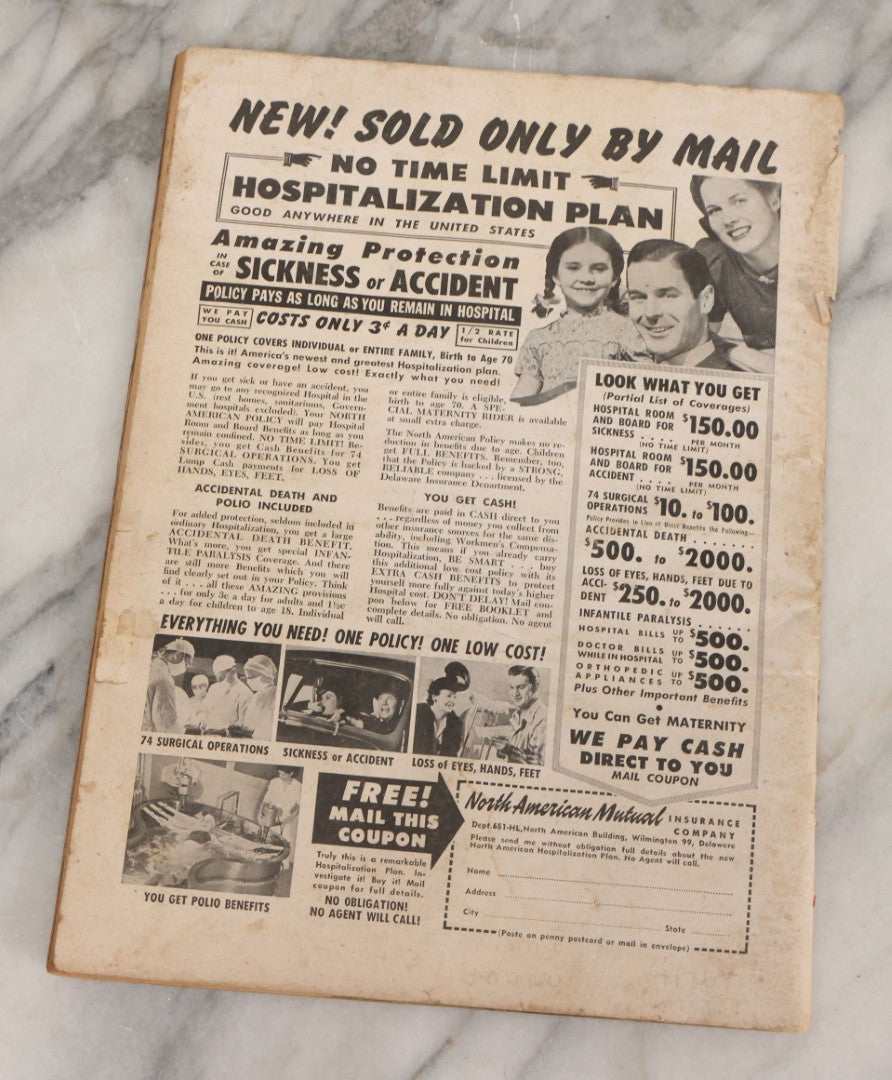 Lot 059 - Pair Of Vintage Pin Up Men's Magazines Including "Wink: A Whirl Of Girls" (June 1951) And "Beauty Parade: The World's Loveliest Girls" (November 1953)