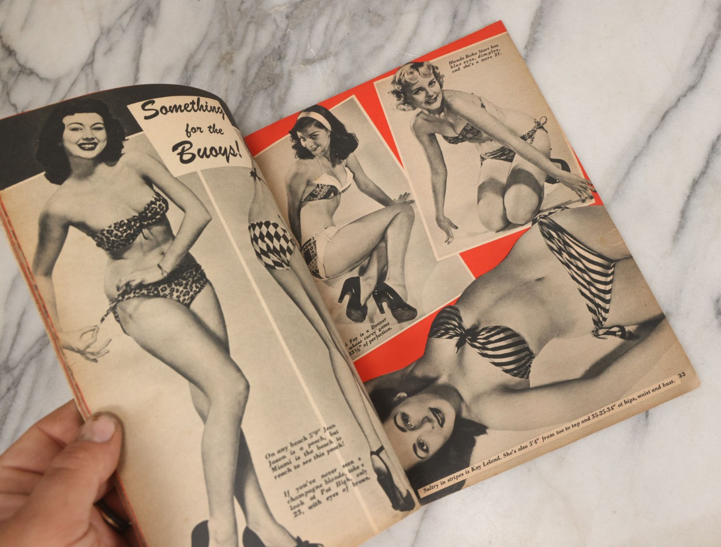 Lot 059 - Pair Of Vintage Pin Up Men's Magazines Including "Wink: A Whirl Of Girls" (June 1951) And "Beauty Parade: The World's Loveliest Girls" (November 1953)