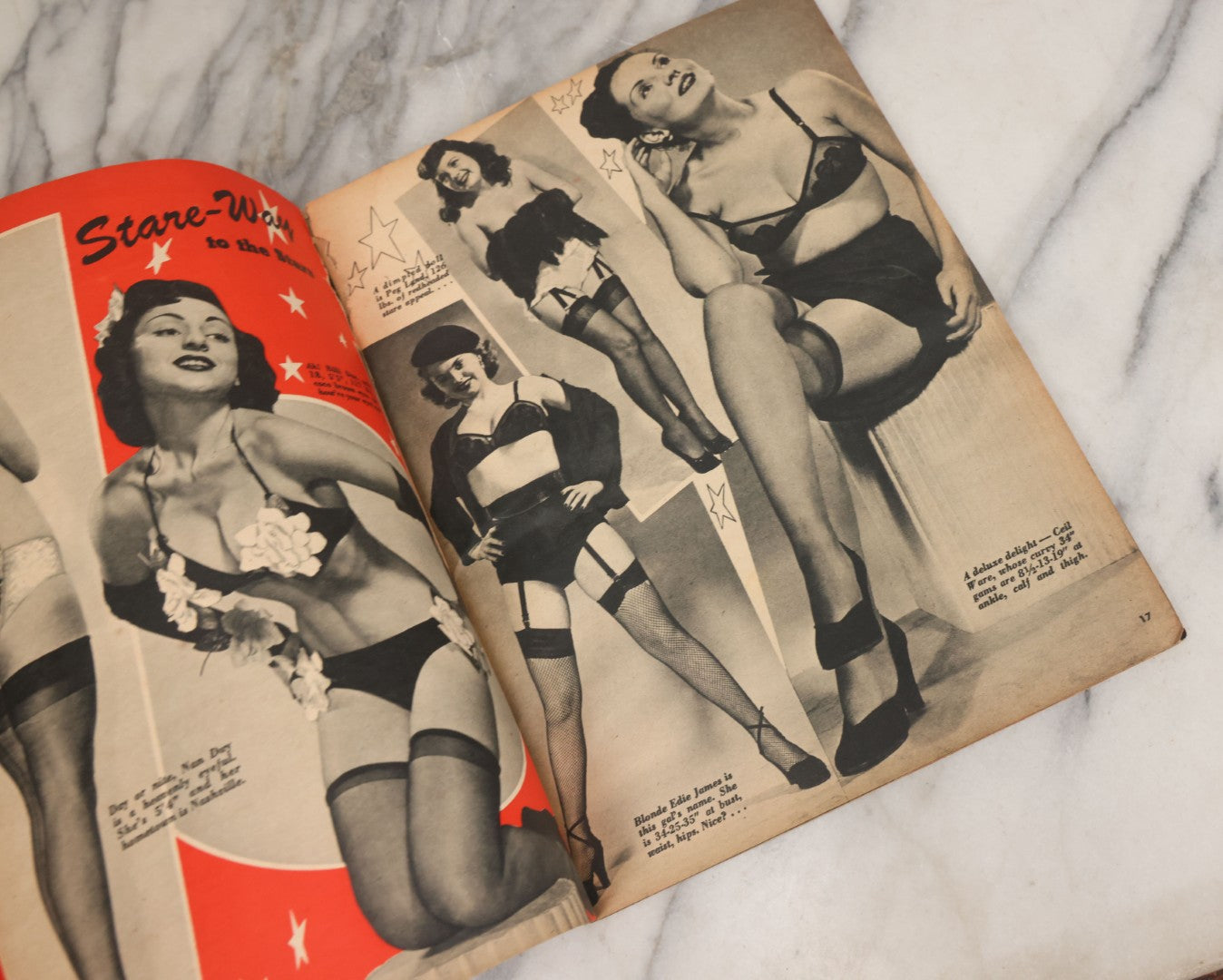 Lot 059 - Pair Of Vintage Pin Up Men's Magazines Including "Wink: A Whirl Of Girls" (June 1951) And "Beauty Parade: The World's Loveliest Girls" (November 1953)