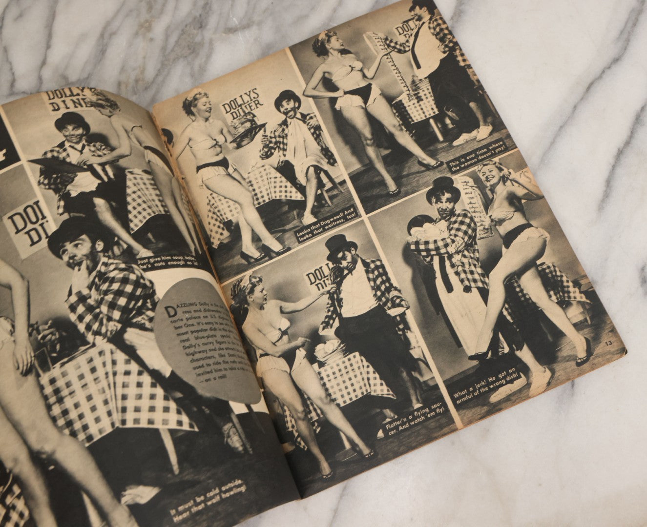 Lot 059 - Pair Of Vintage Pin Up Men's Magazines Including "Wink: A Whirl Of Girls" (June 1951) And "Beauty Parade: The World's Loveliest Girls" (November 1953)