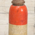 Lot 067 - Antique Red, White, And Blue July 4th Celebration Wooden Toy Whistle, Note Internal Metal Whistle Deteriorated, Does Not Function