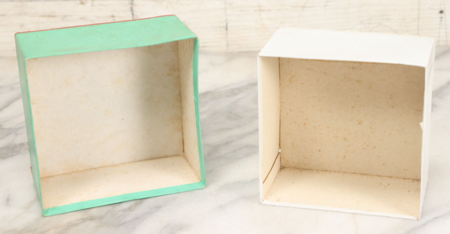 Lot 104 - Antique Paper Board Collar Box For "The Elmwood Collar," Manufactured By Narragansett Collar Co., With Paper Label With Birds, Country Scene, Lithographed By Providence Lithography Co., Providence, Rhode Island, Patented September 12, 1871