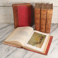 Lot 001 - "Library Of Natural History" Five Volume Antique Book Set Edited By Richard Lydekker Profusely Illustrated With Colored Plates And Two Thousand Engravings Across The Volumes, The Saalfield Publishing Company, New York, Akron, And Chicago, 1904