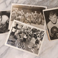 Lot 104 - Grouping Of Four Vintage Glossy Boxing Related Photographs Including A Brawl Of Young Boys, A Match Between Two Young Boys In Navy Tank Tops, Boxing Promo Photos Of Joe Baksi And Melio Bettina
