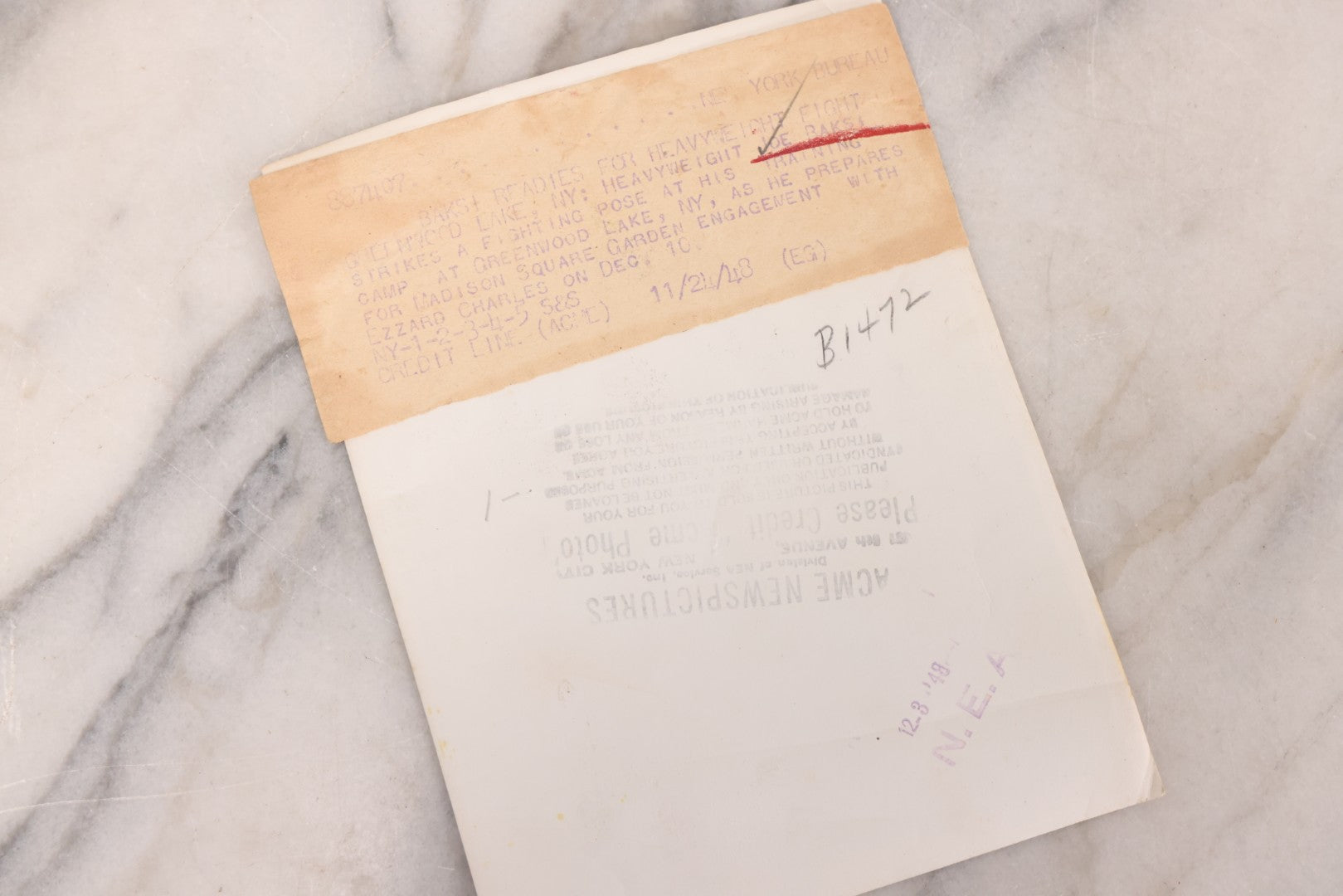 Lot 104 - Grouping Of Four Vintage Glossy Boxing Related Photographs Including A Brawl Of Young Boys, A Match Between Two Young Boys In Navy Tank Tops, Boxing Promo Photos Of Joe Baksi And Melio Bettina