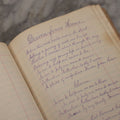 Lot 007 - Antique Expense Ledger Repurposed Into A Poetry Journal, Signed Edwin Davis Smithurst, Dated 1871, With Several Handwritten Poems And Notes And Tree Of Life Illustration, Swampscott, Massachusetts