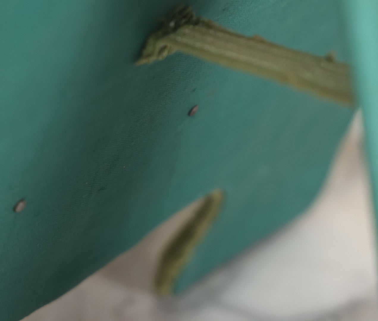 Lot 010 - Antique Victorian Green Velvet Display Photo Album With Stand And Tilt Down Cover, Brass Adornments, Containing 12 Cabinet Card And 24 C.D.V. Photographs And Images, Including Man Posing With Rifle, Sailor In Uniform, And Men Smoking