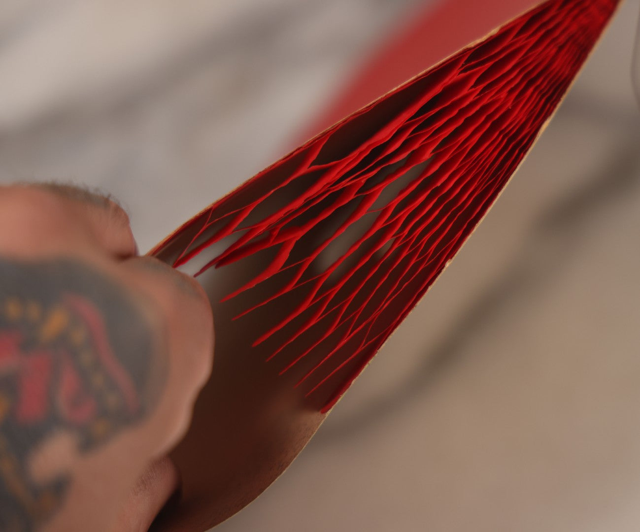 Lot 017 - Vintage Halloween Paper Cutout Mask Of Smoking Pumpkin Jack-O-Lantern J.O.L., Made In Germany, Unknown Manufacturer, 14-1/8" x 8-1/8"