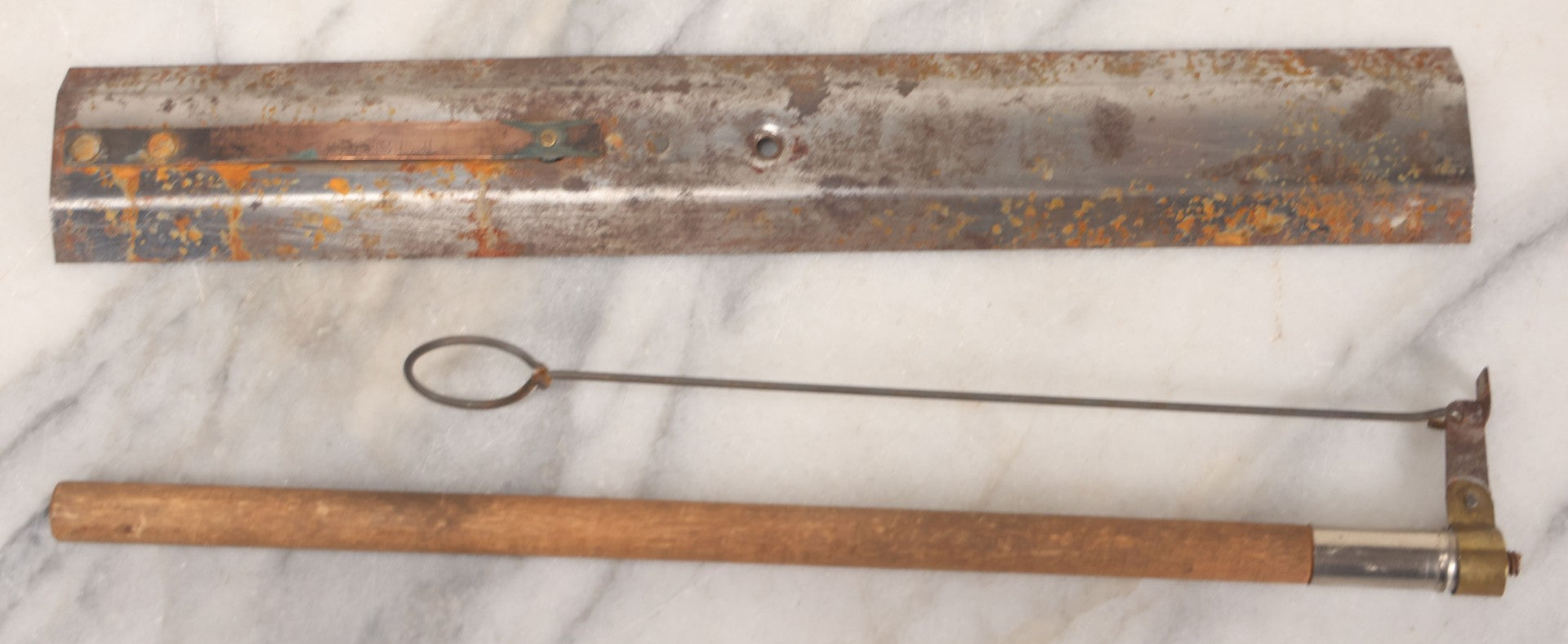 Lot 026 - Antique Early Photography Camera Flash Pan Patented June 18, 1901, Used With Flammable Powder To Light Photographs