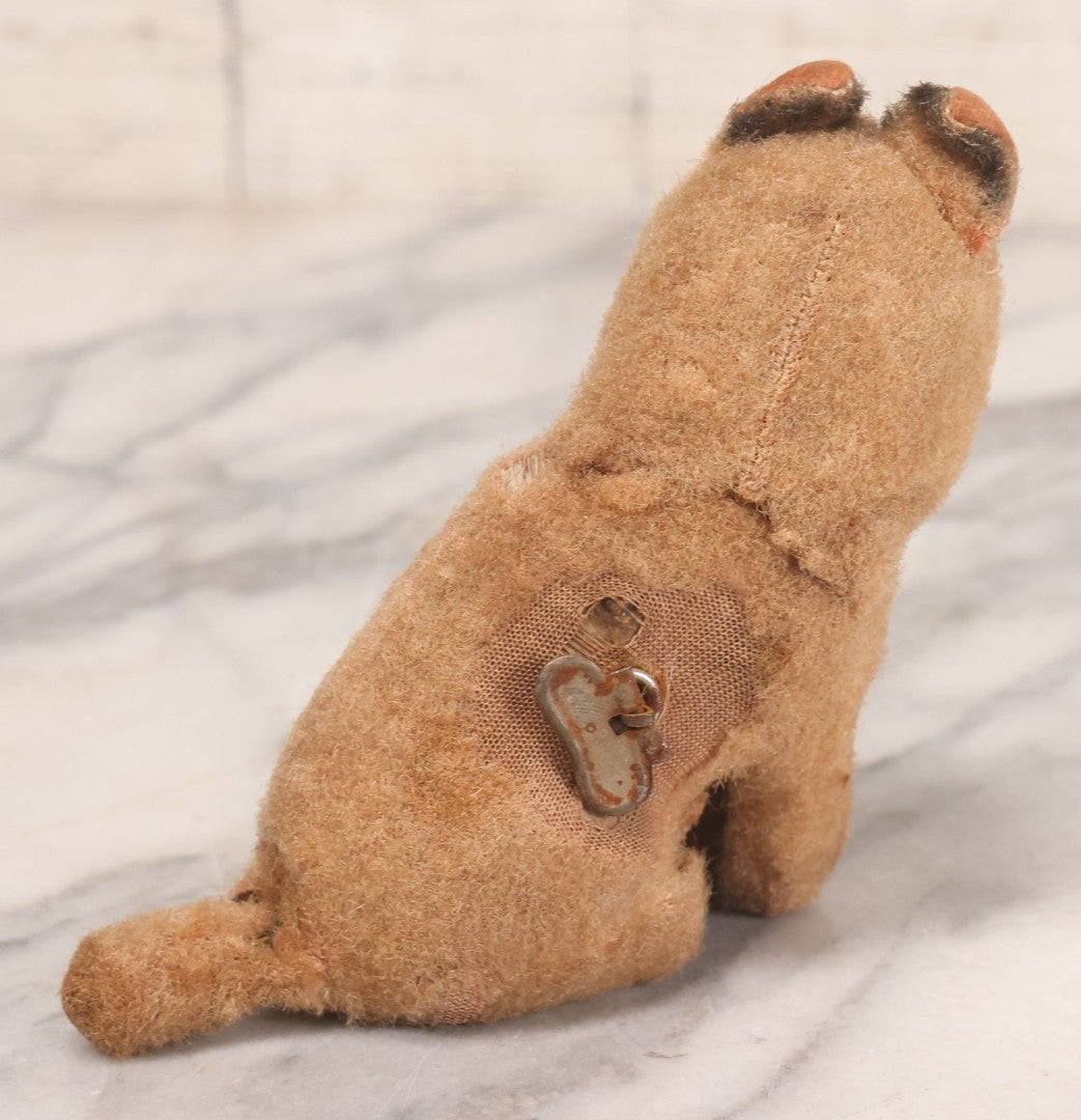 Lot 040 - Vintage Windup Dog Toy Manufactured By Linemar Toys, Made In Japan, Non-Working, 5-1/4" H