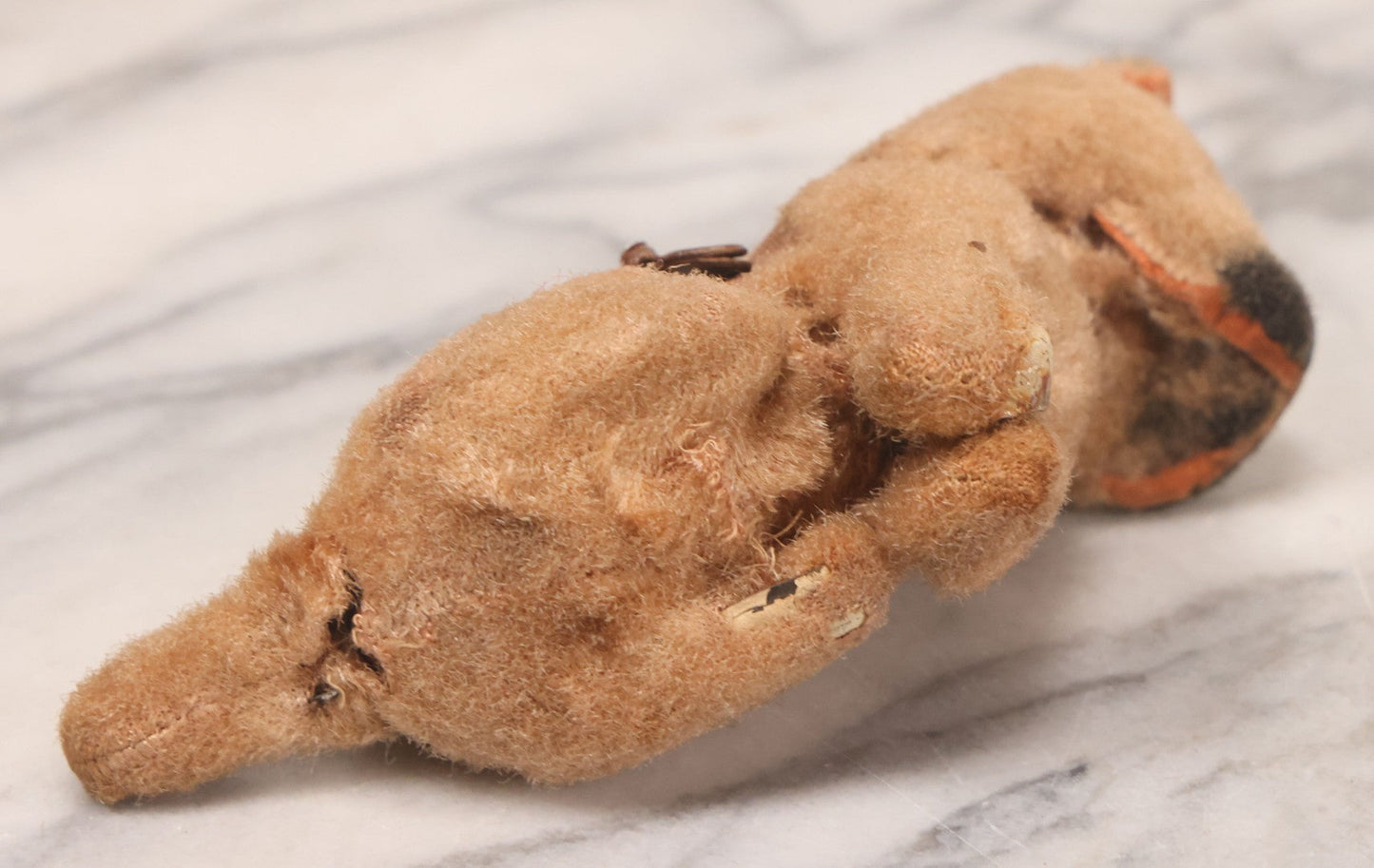 Lot 040 - Vintage Windup Dog Toy Manufactured By Linemar Toys, Made In Japan, Non-Working, 5-1/4" H